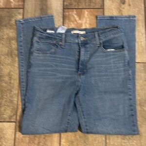 Levi’s hi rise straight